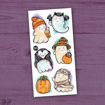 Pico Tatoo Inc Les fantômes d'Halloween