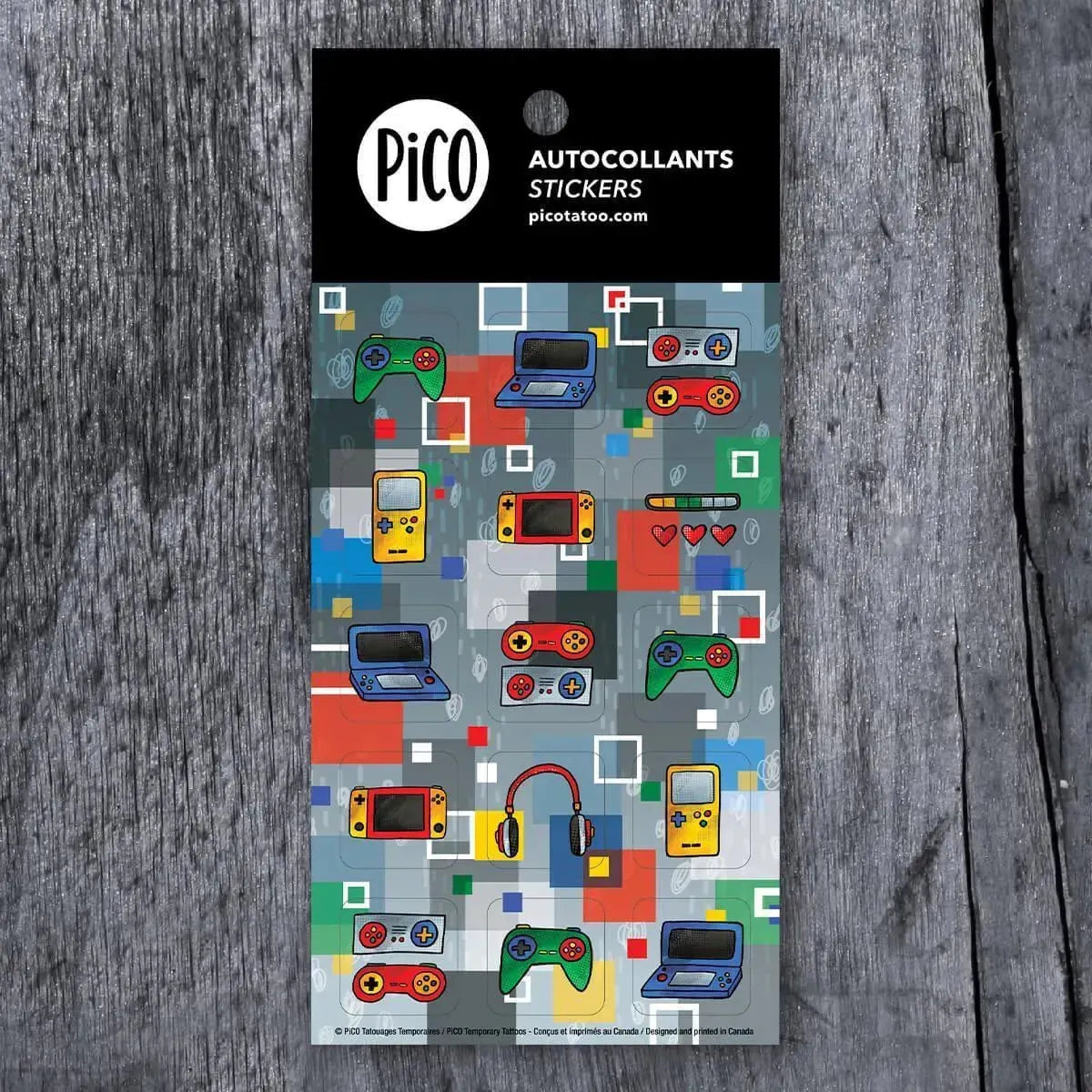 Pico Tatoo Inc Lot d'autocollants - Intrépide (135 autocollants)