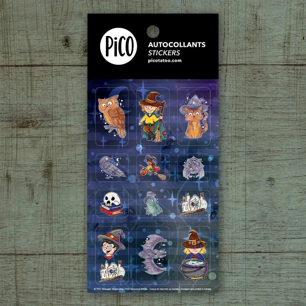 Pico Tatoo Inc Lot d'autocollants - Intrépide (135 autocollants)