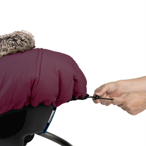 Petit Coulou Housse d'hiver pour siège d'auto - Plum
