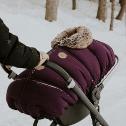 Petit Coulou Housse d'hiver pour siège d'auto - Plum