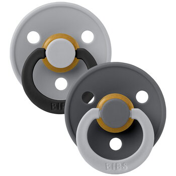 Bibs Ensemble de 2 suces fusion latex - Cloud Iron mix