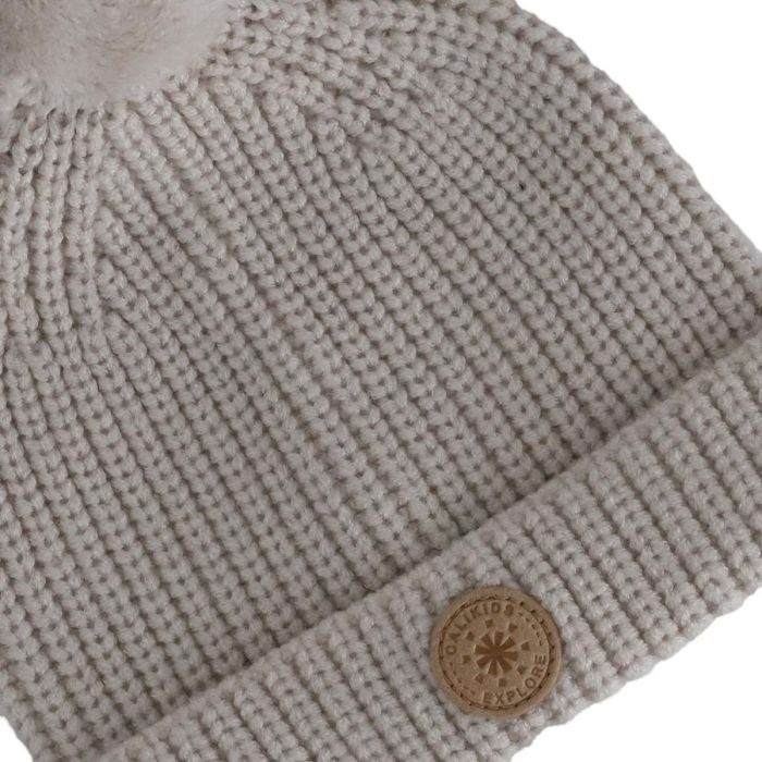 Calikids Tuque bébé pompon - Moon beam