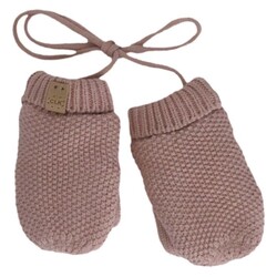 Calikids Mitaine en tricot soft touch - Rose dust