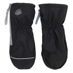 Calikids Mitaine mi-saison zip coté pouce - Black