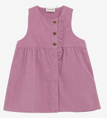 minymo Robe en corduroy avec doublure - Mauve orchid
