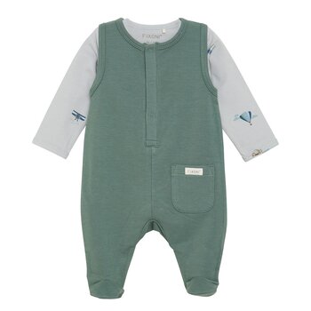 Fixoni Ensemble cache-couche barboteuse - Laurel Wreath