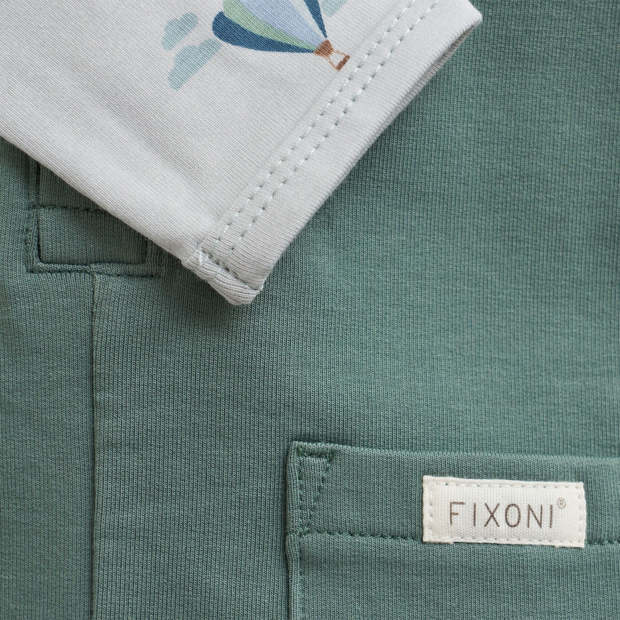 Fixoni Ensemble cache-couche barboteuse - Laurel Wreath