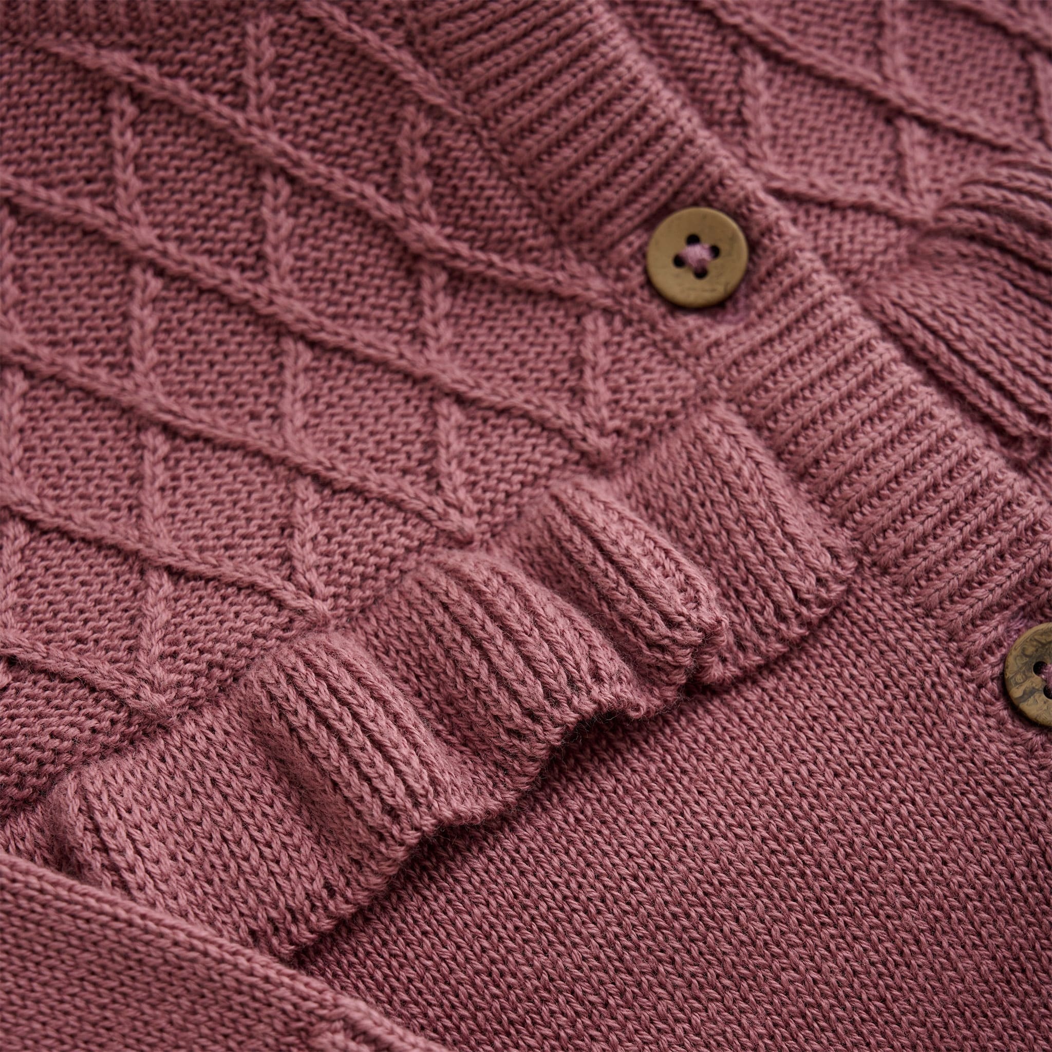 Fixoni Cardigan - Wistful mauve