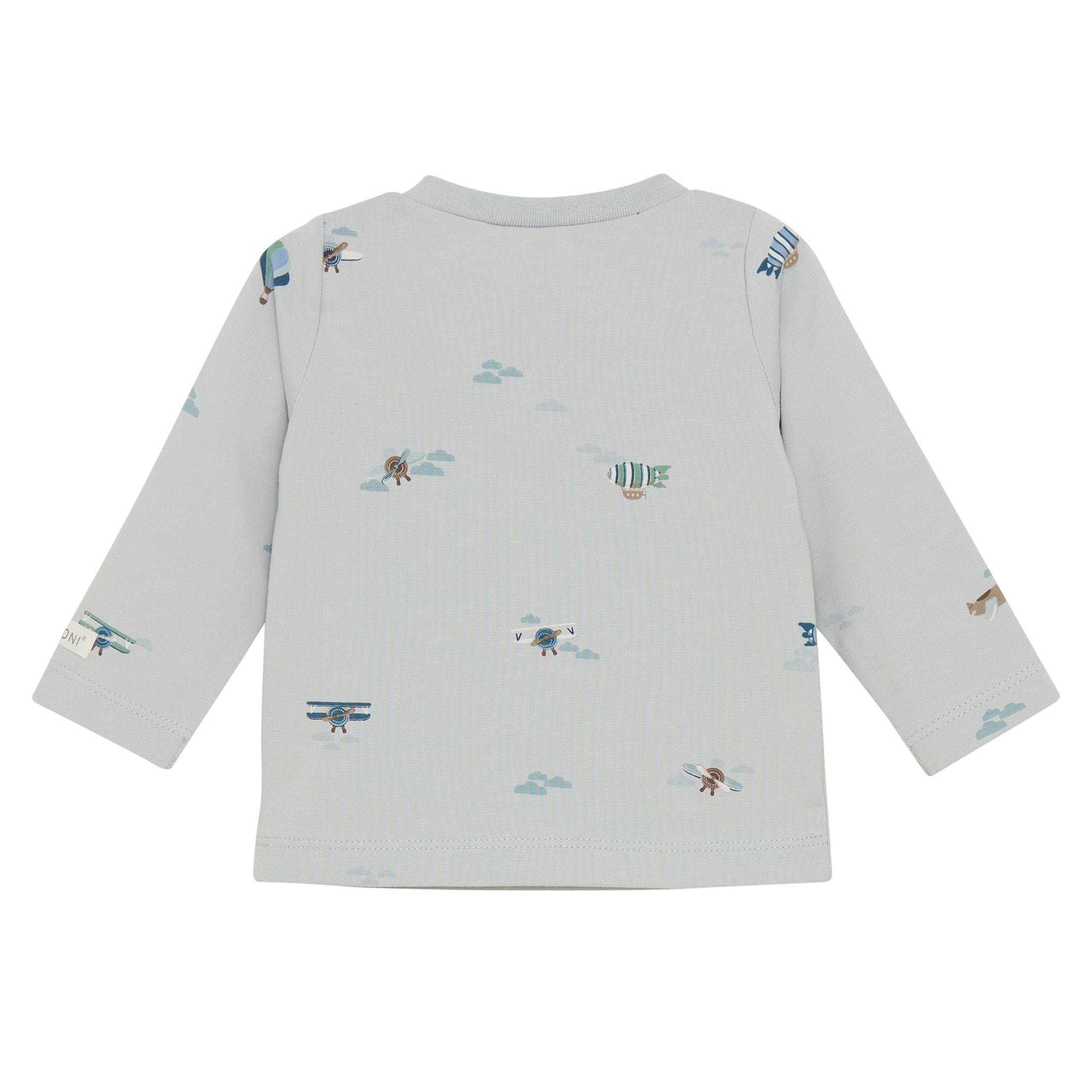 Fixoni T-shirt manche longue avion - High rise