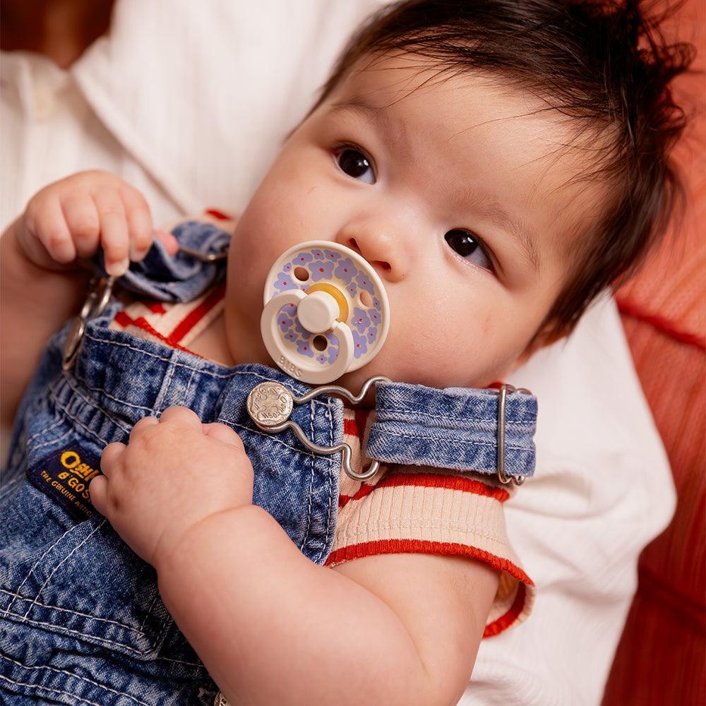 Bibs Ensemble de 2 Suces 6-18 Mois Latex - Jasmine Sage Mix