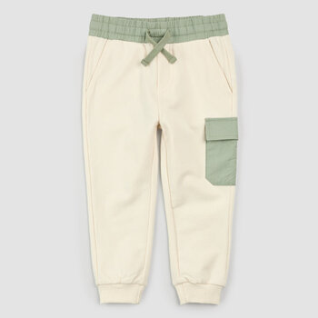 Miles the label Jogger bouleau avec poches sauge