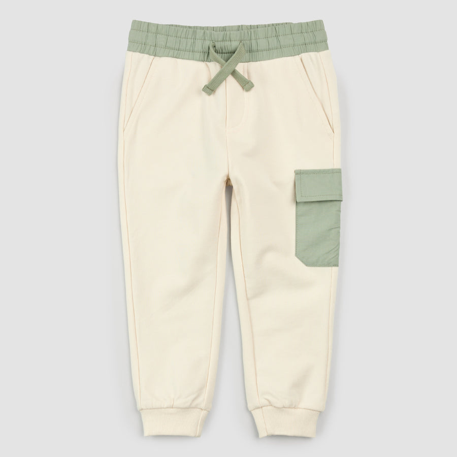 Miles the label Jogger bouleau avec poches sauge