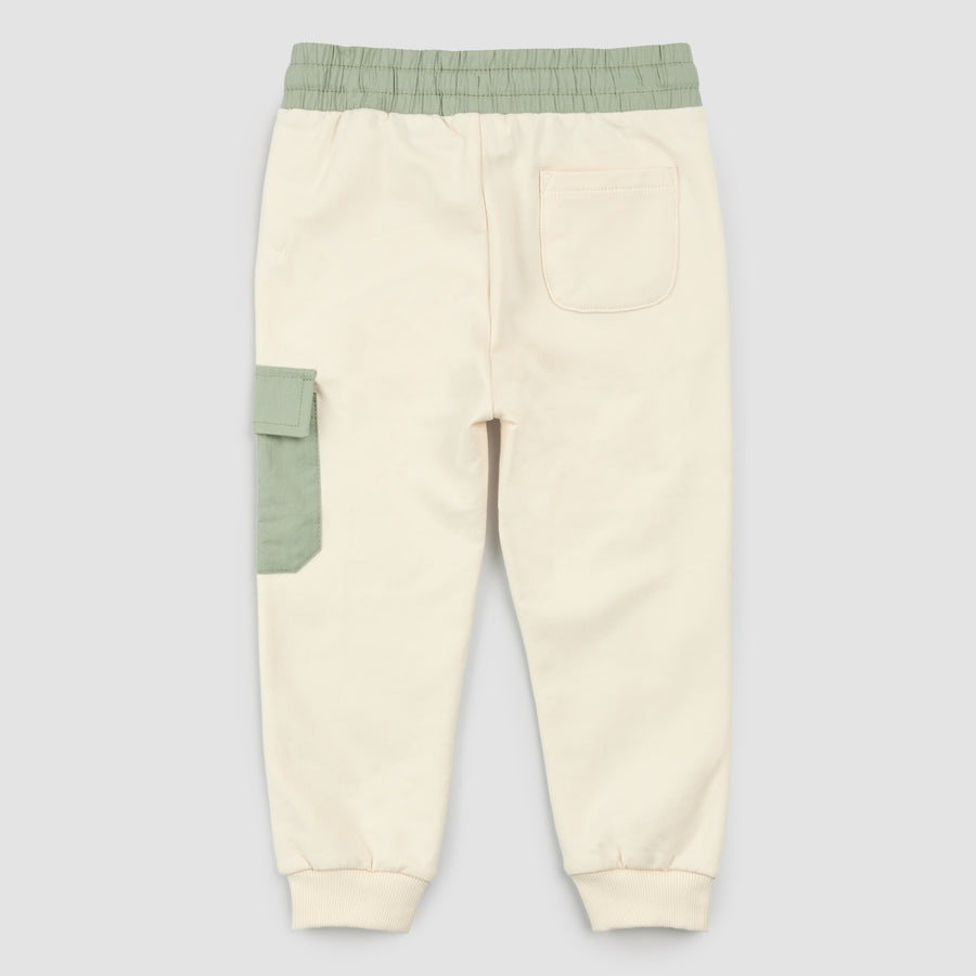 Miles the label Jogger bouleau avec poches sauge