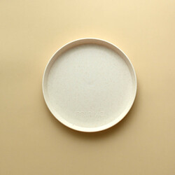 Minika Assiette en paille de blé - Shell (nouvelle version)