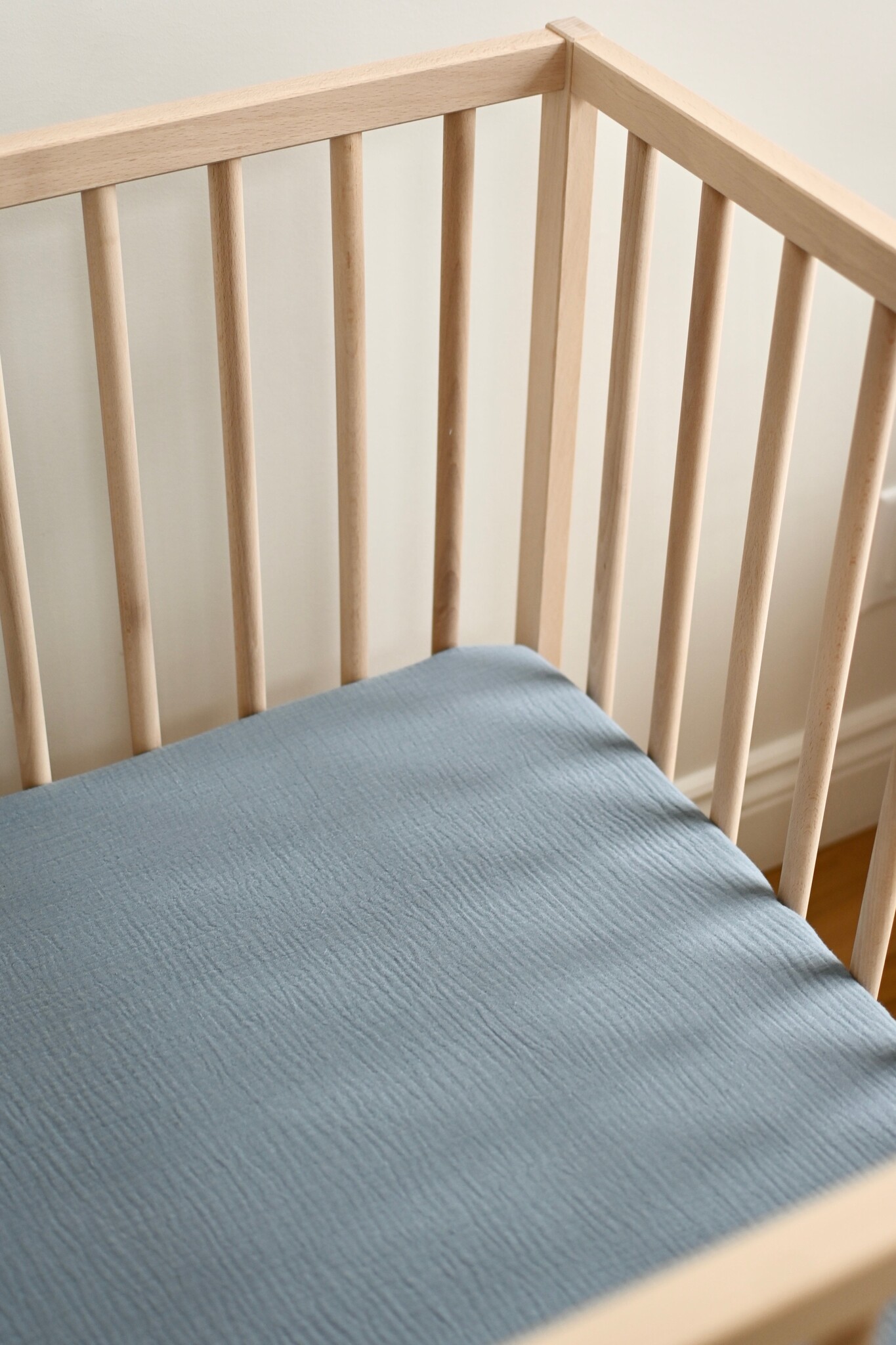 Minika Drap contour pour bassinette - Billy blue