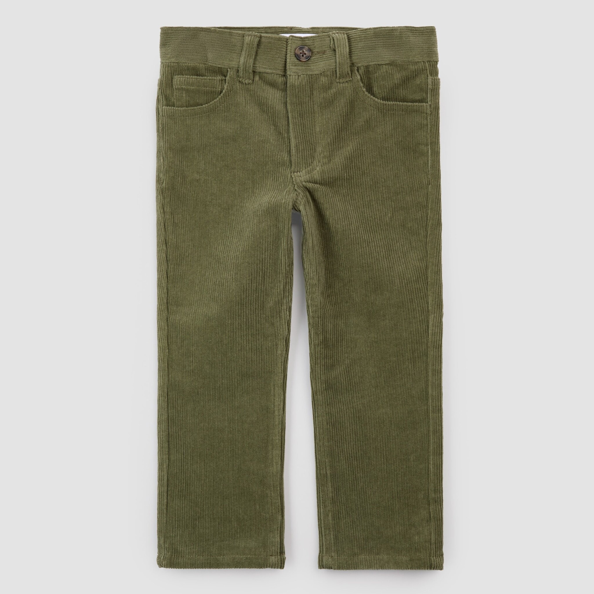 Miles the label Pantalon en corduroy - Green dusty