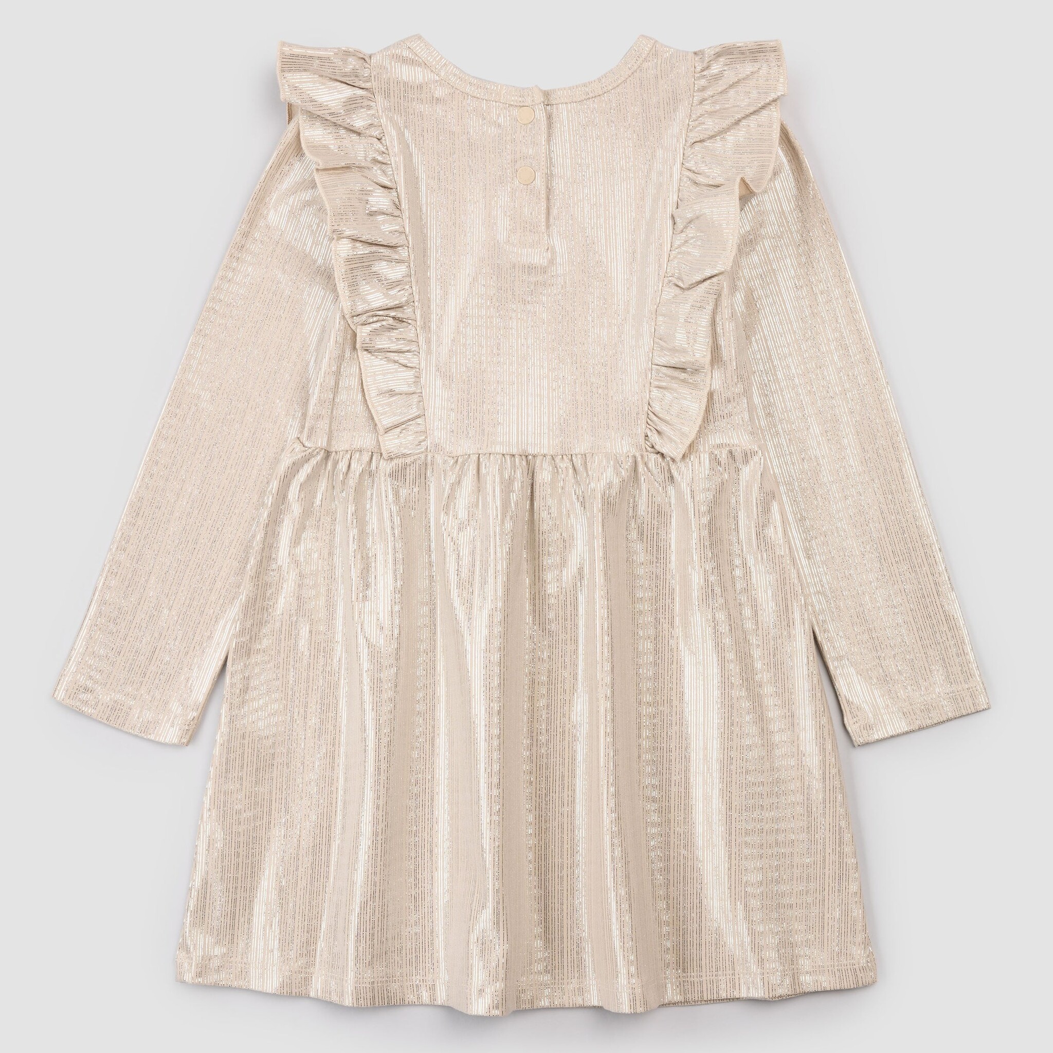 Miles the label Robe à volants - Or