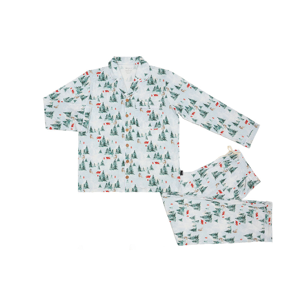 Belan . J Ensemble pyjama classique femme - Sleigh ride