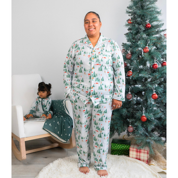 Belan . J Ensemble pyjama classique femme - Sleigh ride
