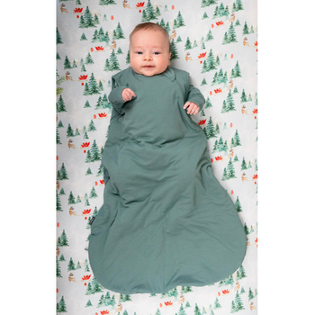 Belan . J Sac de couchage 1.0 TOG en bambou - Leafy green