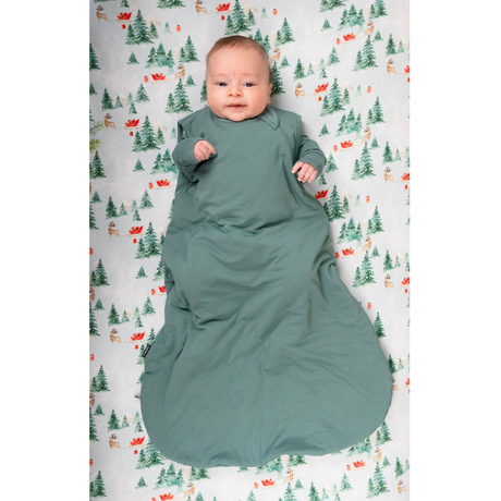 Belan . J Sac de couchage 1.0 TOG en bambou - Leafy green