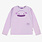 Souris Mini T-shirt mauve avec illustration
