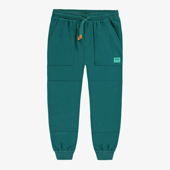 Souris Mini Pantalon bleu sarcelle style jogger