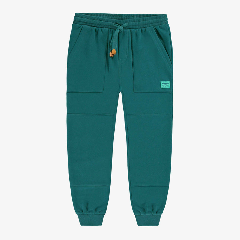 Souris Mini Pantalon bleu sarcelle style jogger