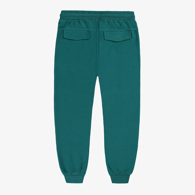 Souris Mini Pantalon bleu sarcelle style jogger