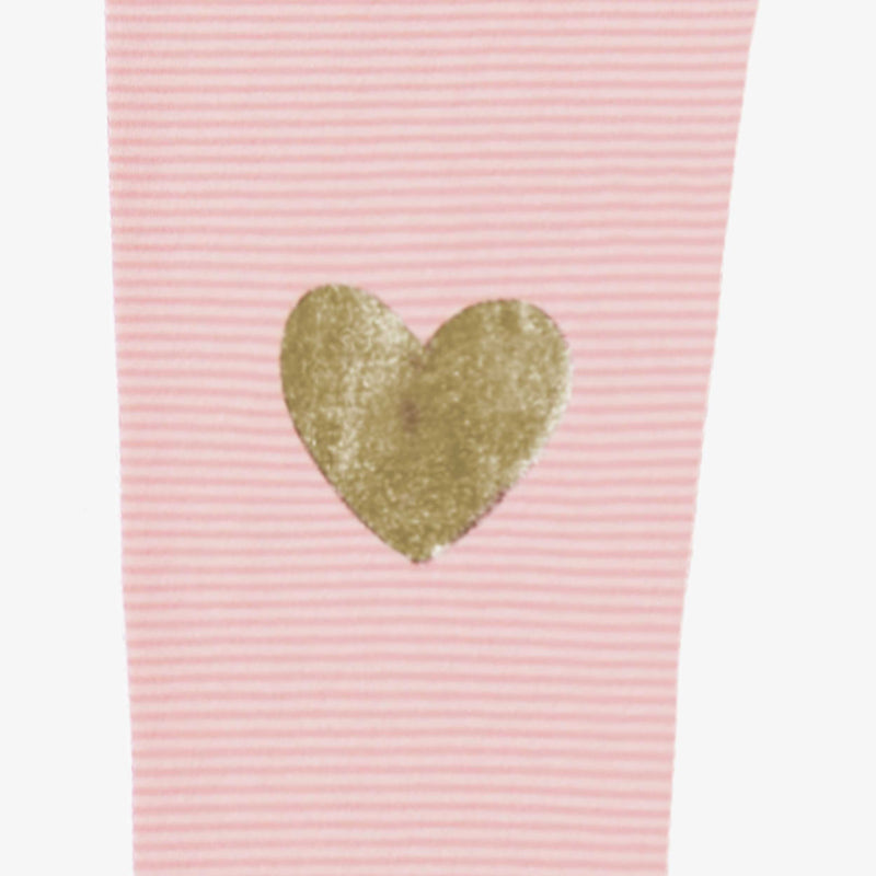 Souris Mini Legging rose avec coeurs