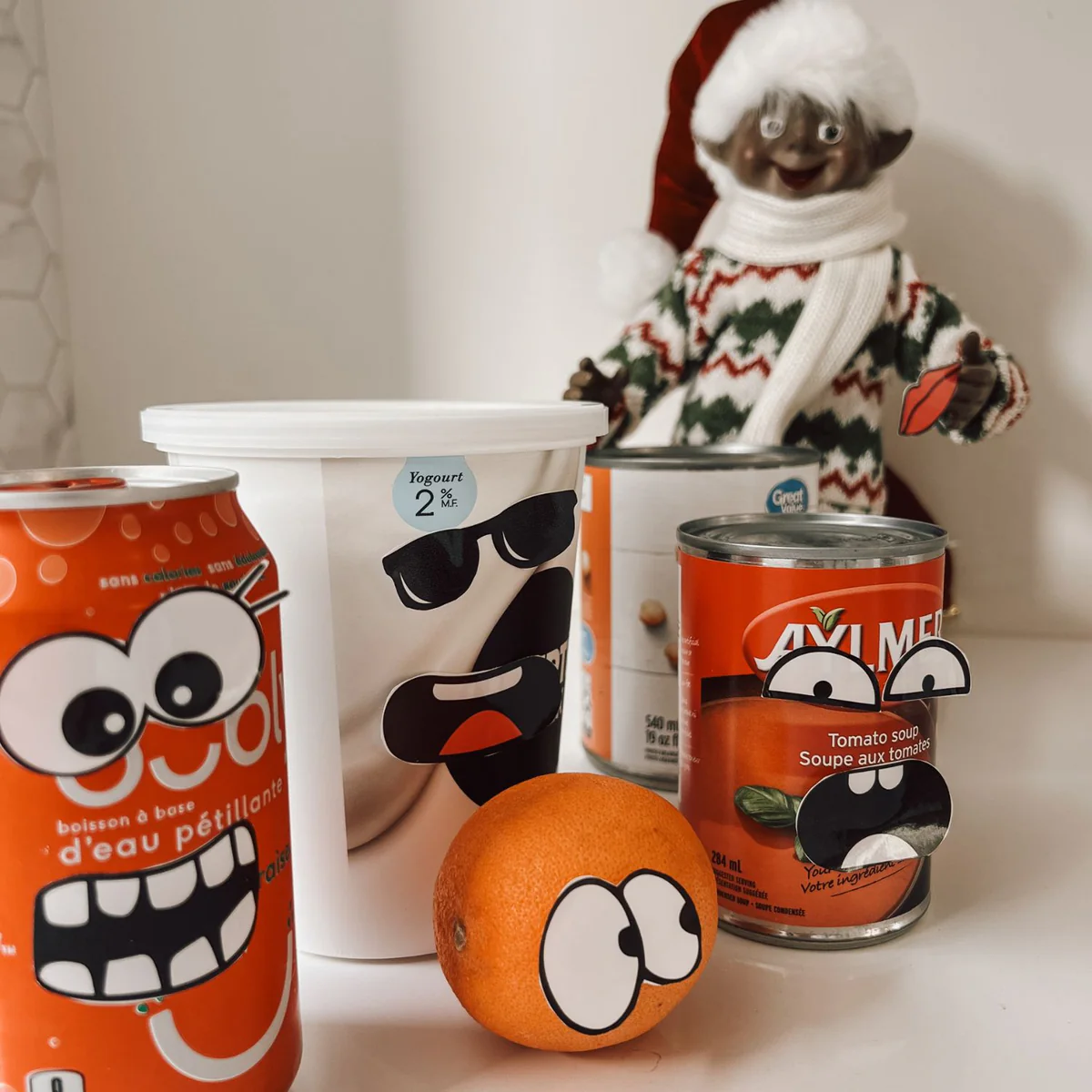 Bajoue Ensemble de tours de lutin