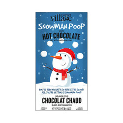Chocolat chaud ‘Snowman Poop’ - Blanc avec guimauves