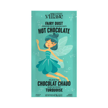 Chocolat chaud Fée - Blanc qui devient turquoise