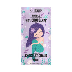 Chocolat chaud sirène - Blanc devient Violet
