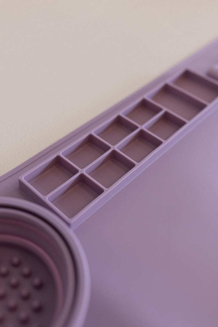 Micasso & co. Napperon d'artiste en silicone - Lavande