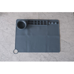 Micasso & co. Napperon d'artiste en silicone - Bleu Majestueux