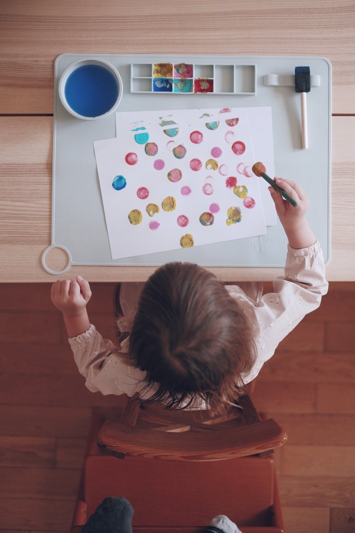 Micasso & co. Napperon d'artiste en silicone - Cupcake