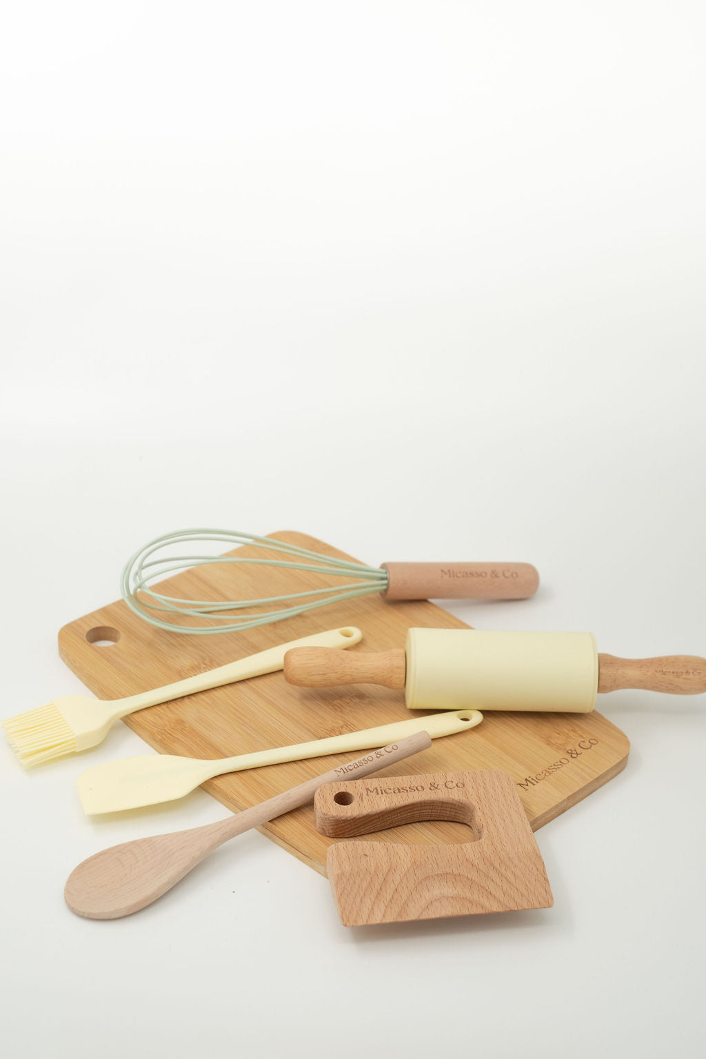 Micasso & co. Ensemble mini-chef 7-en-1 - Crème citronnée