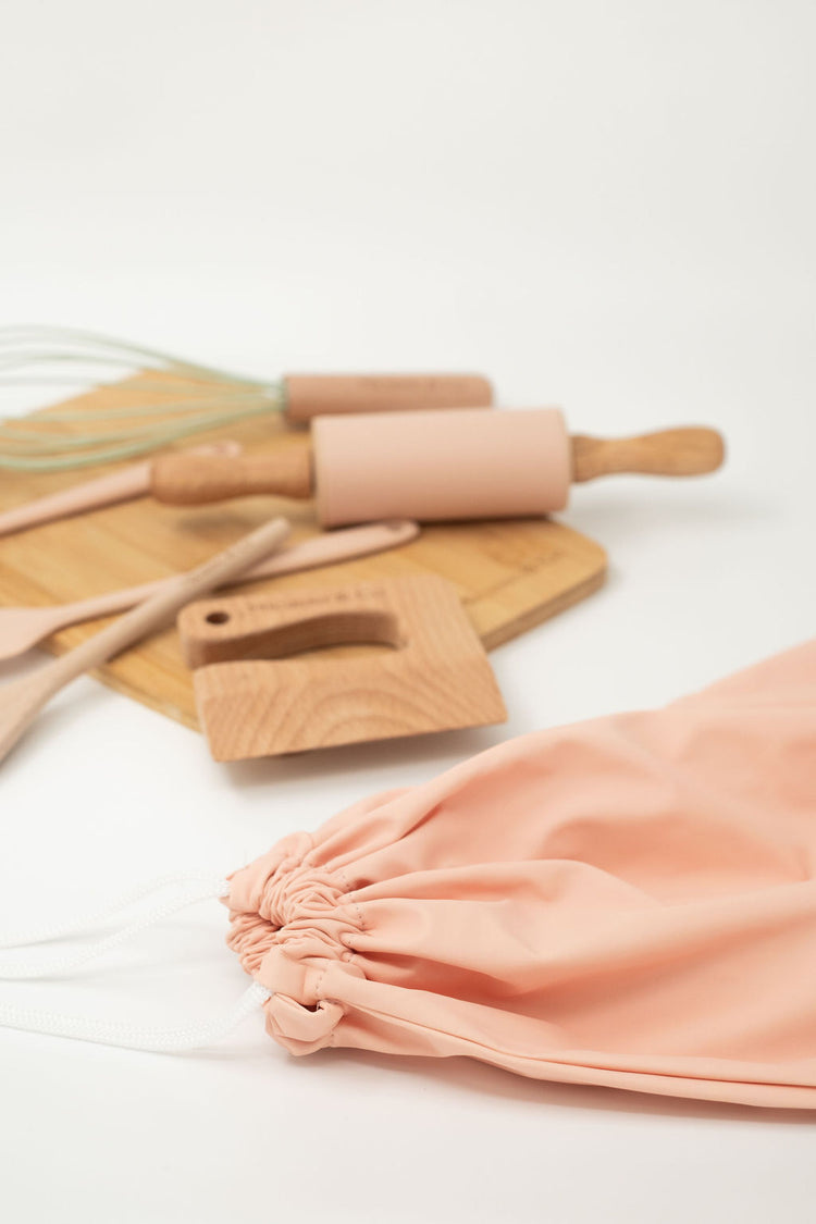 Micasso & co. Ensemble mini-chef 7-en-1 - Rose Guimauve