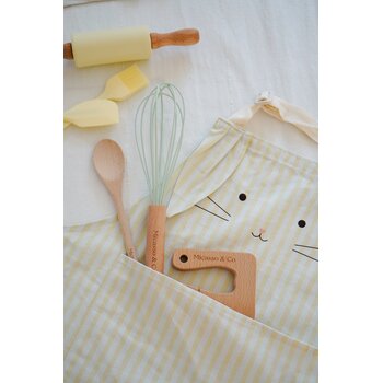 Micasso & co. Tablier de cuisine pour petit chef - Lapin Miel