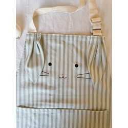 Micasso & co. Tablier de cuisine pour petit chef - Lapin Sauge