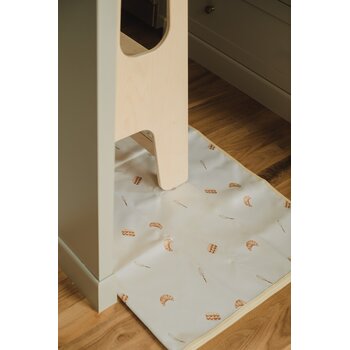 Micasso & co. Tapis de sol imperméable multiusage pour bébés - Brunch du dimanche