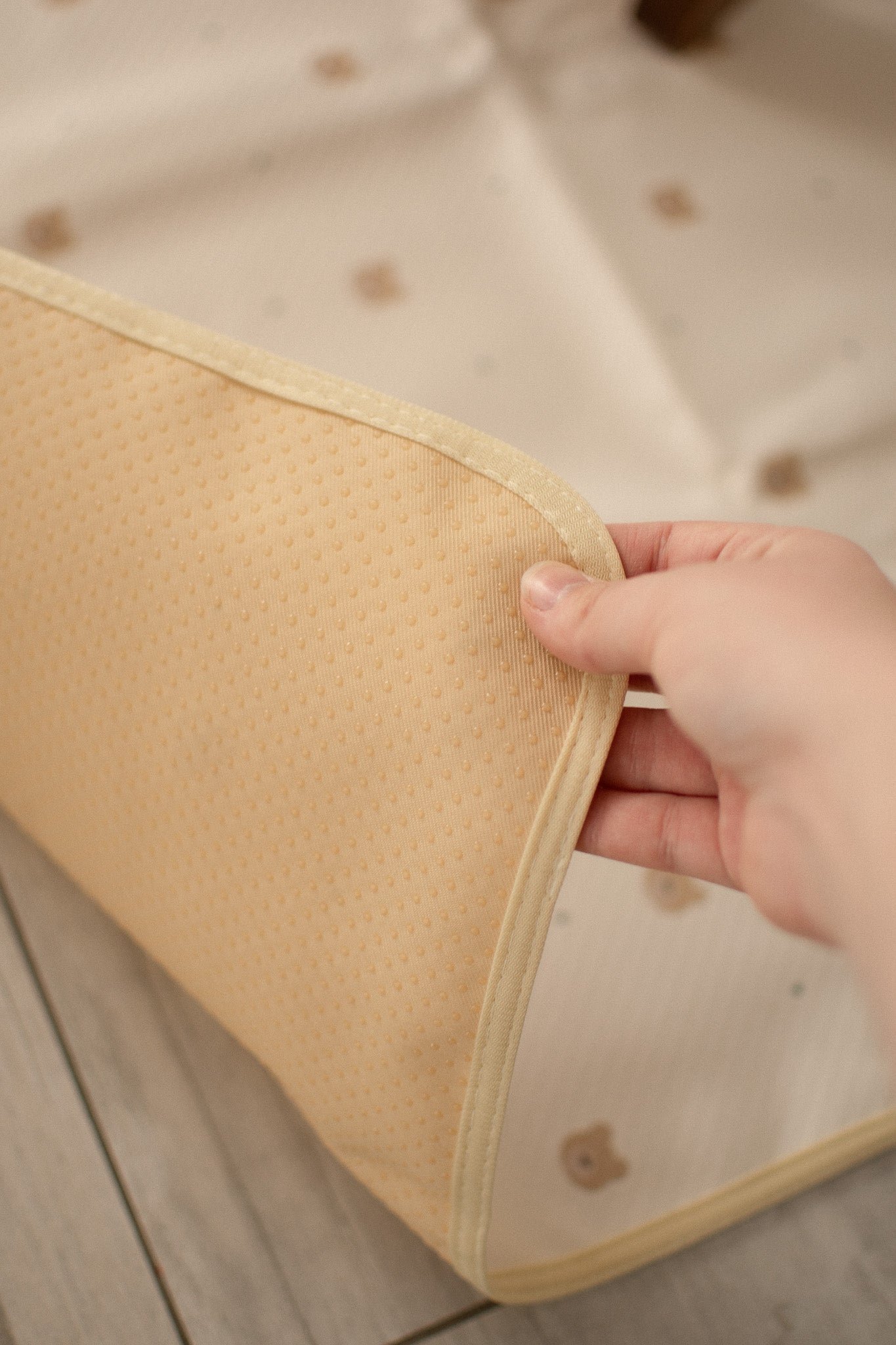 Micasso & co. Tapis de sol imperméable multiusage pour bébés - Brunch du dimanche