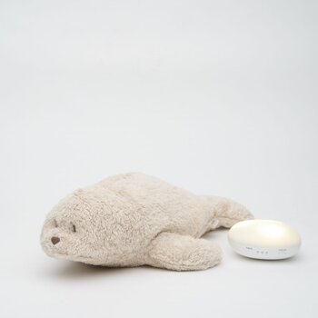 Moonie Peluche sonore et veilleuse 2.0 - Phoque Sand