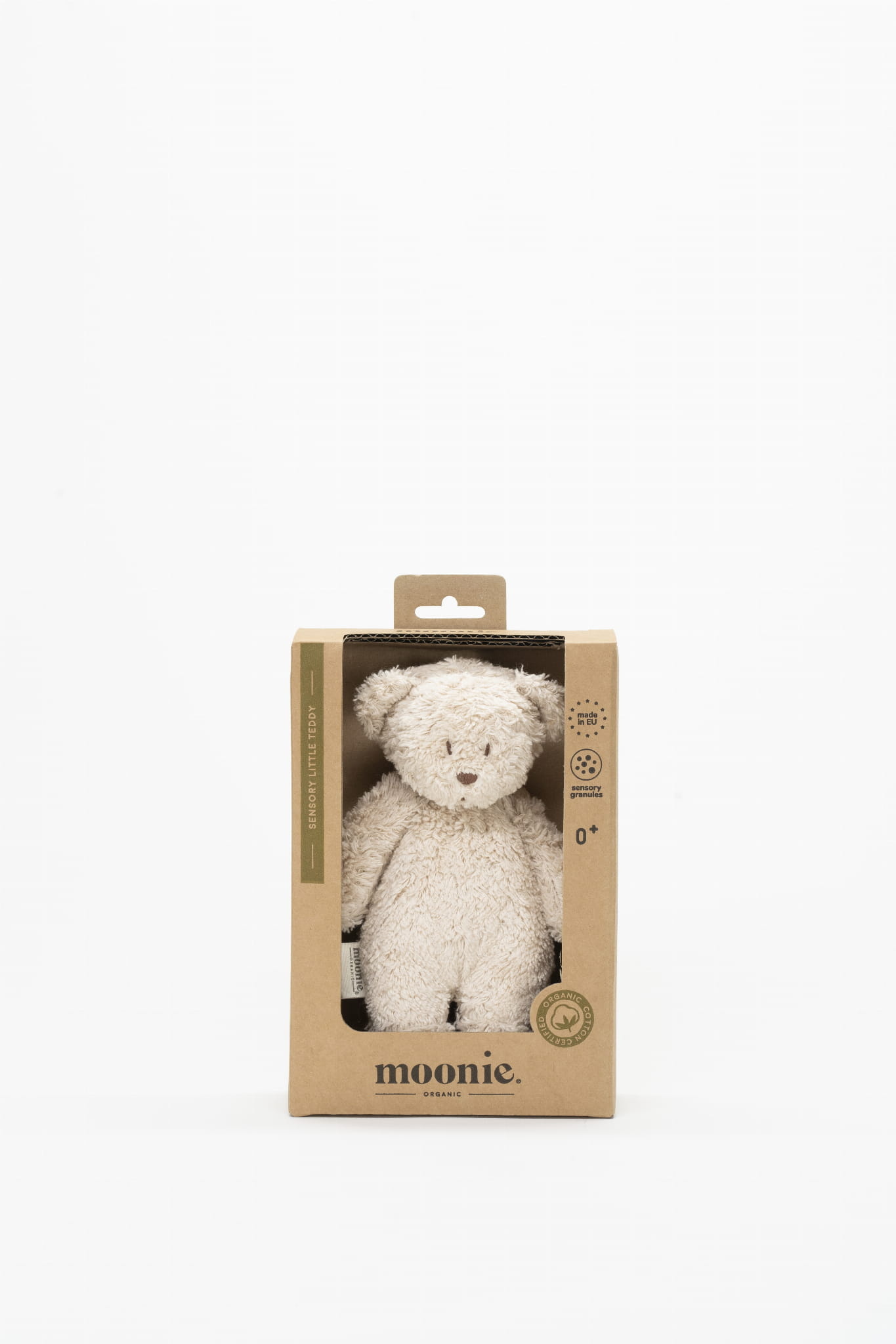 Moonie Petite peluche sensorielle - Ourson Sand