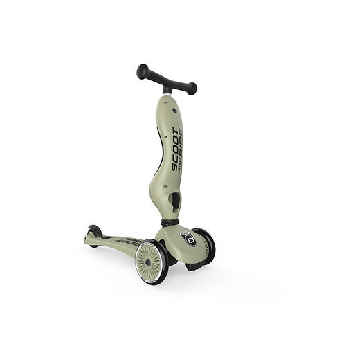 Scoot&Ride Trotinette 2-en-1 Highwaykick 1 - Olive