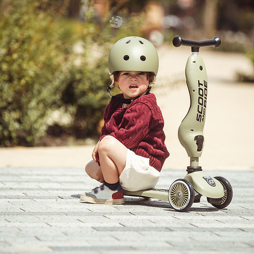 Scoot&Ride Trotinette 2-en-1 Highwaykick 1 - Olive