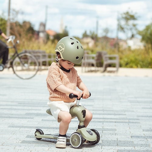 Scoot&Ride Trotinette 2-en-1 Highwaykick 1 - Olive