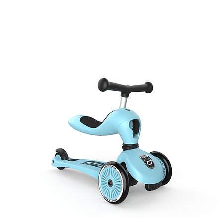 Scoot&Ride Trotinette 2-en1 Highwaykick 1 - Blueberry